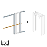 78X33 FLUSSO POCKET DOOR KIT